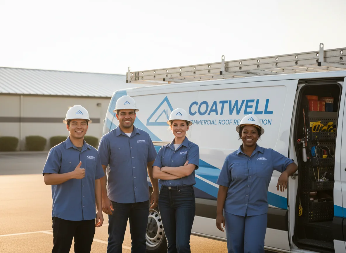 Commercial roof coating company in Angier, NC
